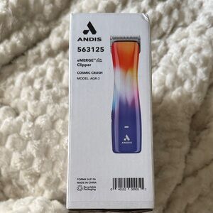 Andis eMERGE Lite Clipper - Vibrant Cosmic Design